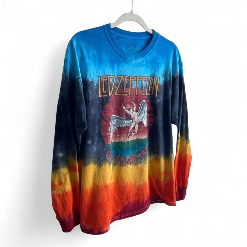 Led Zeppelin Long Sleeve Graphic Tee Men's Size Large - Picture 3 of 7